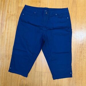 Catherines Navy Blue Pants